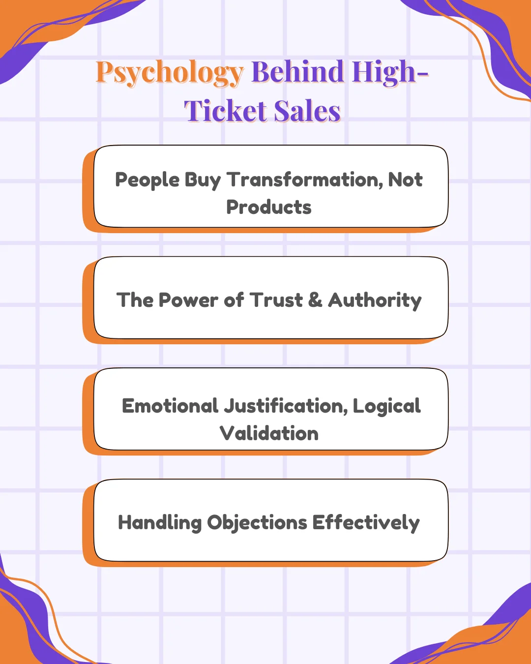 Psychology Behind High Ticket Sales