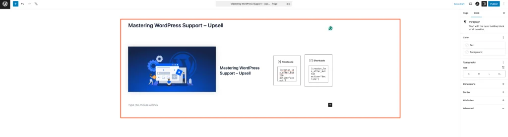 How to Design Your Upsell/Downsell Offer Page in Creator LMS 3 Upsell Page-CLMS