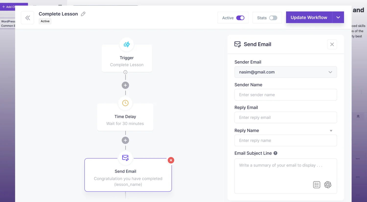 Automation Feature
