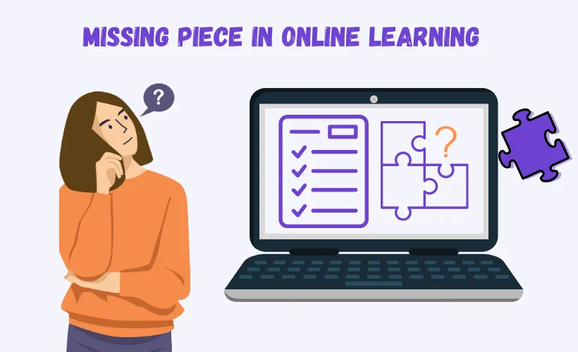 Missing Piece In Online Learning- visual