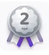 position 2 badge