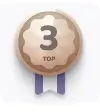 position 3 badge