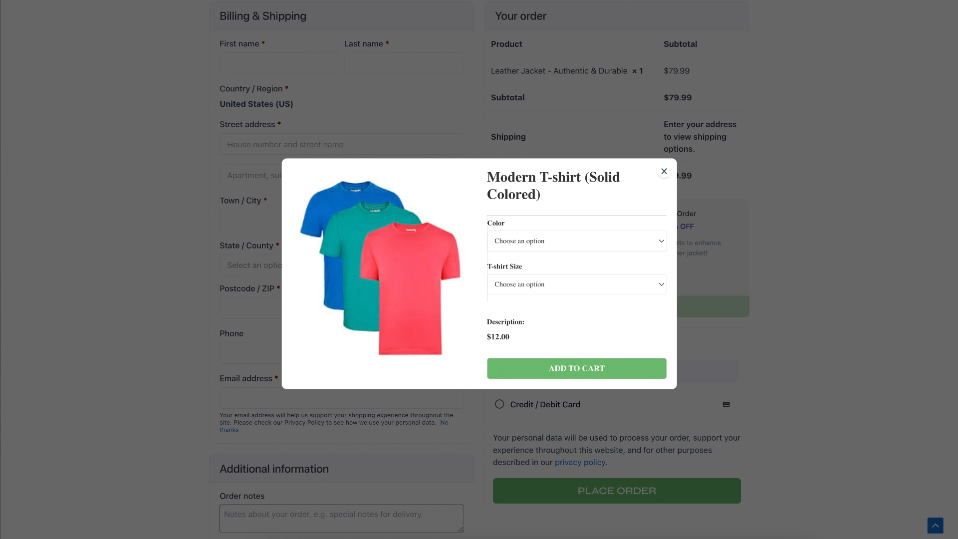 Exciting Update: Variable Products As Order Bumps - A Small Feature With Big Impact 19 Variable selection for Order bump