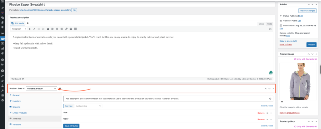 How to Add Variable Products to Order Bumps 5 Add a Variable Product