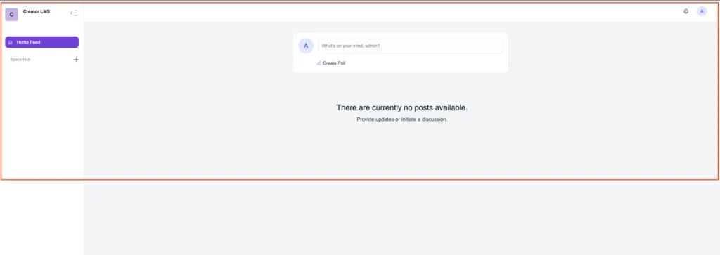 How to Enable Community Features in Creator LMS 5 Click on Community Button