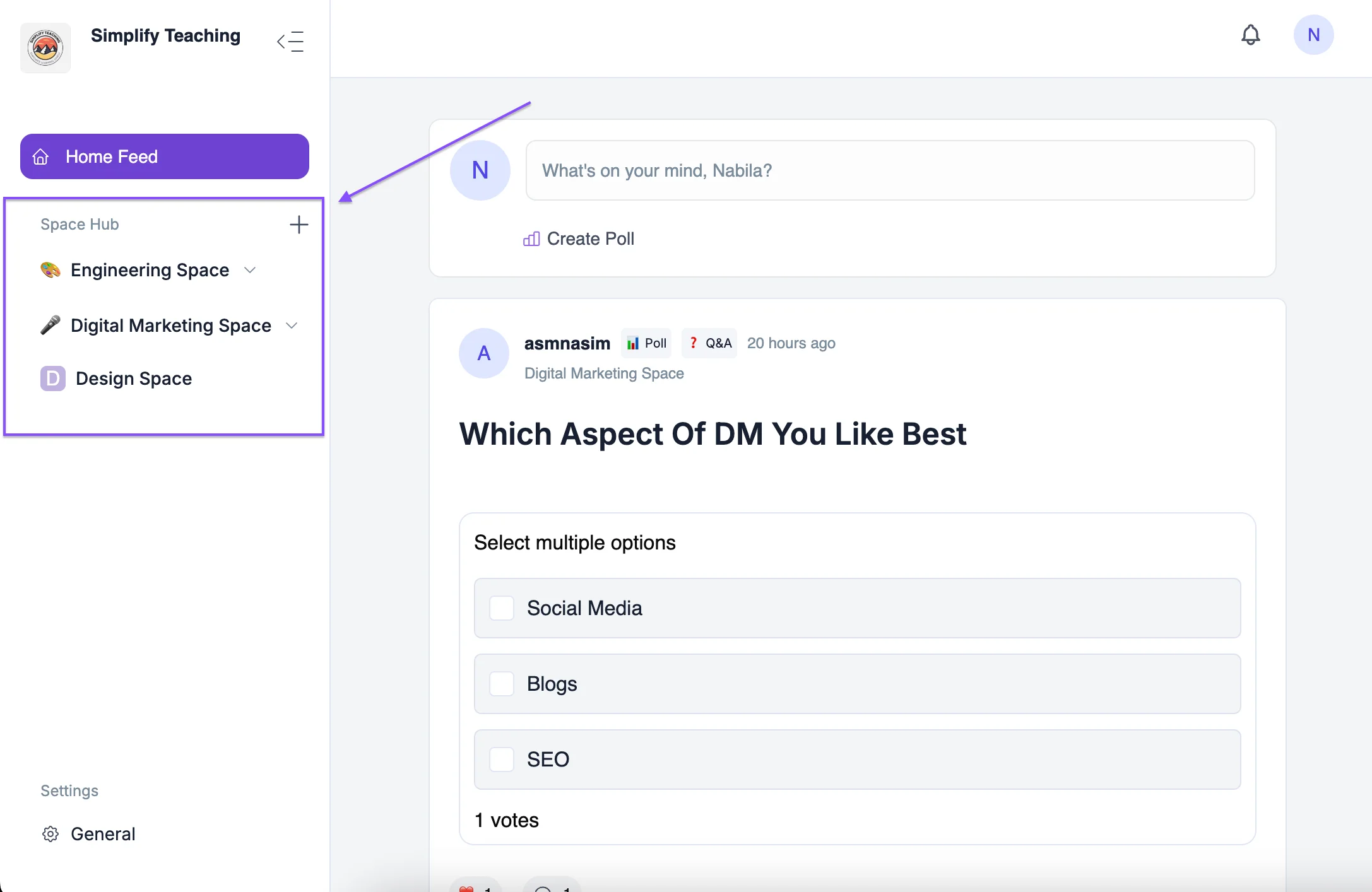Creator LMS 1.1.0 Is Here - Community Spaces, Bricks Builder, and More! 11 Creator LMS 1.1.0 - Space Management