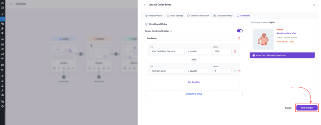 Click Create a New Rule