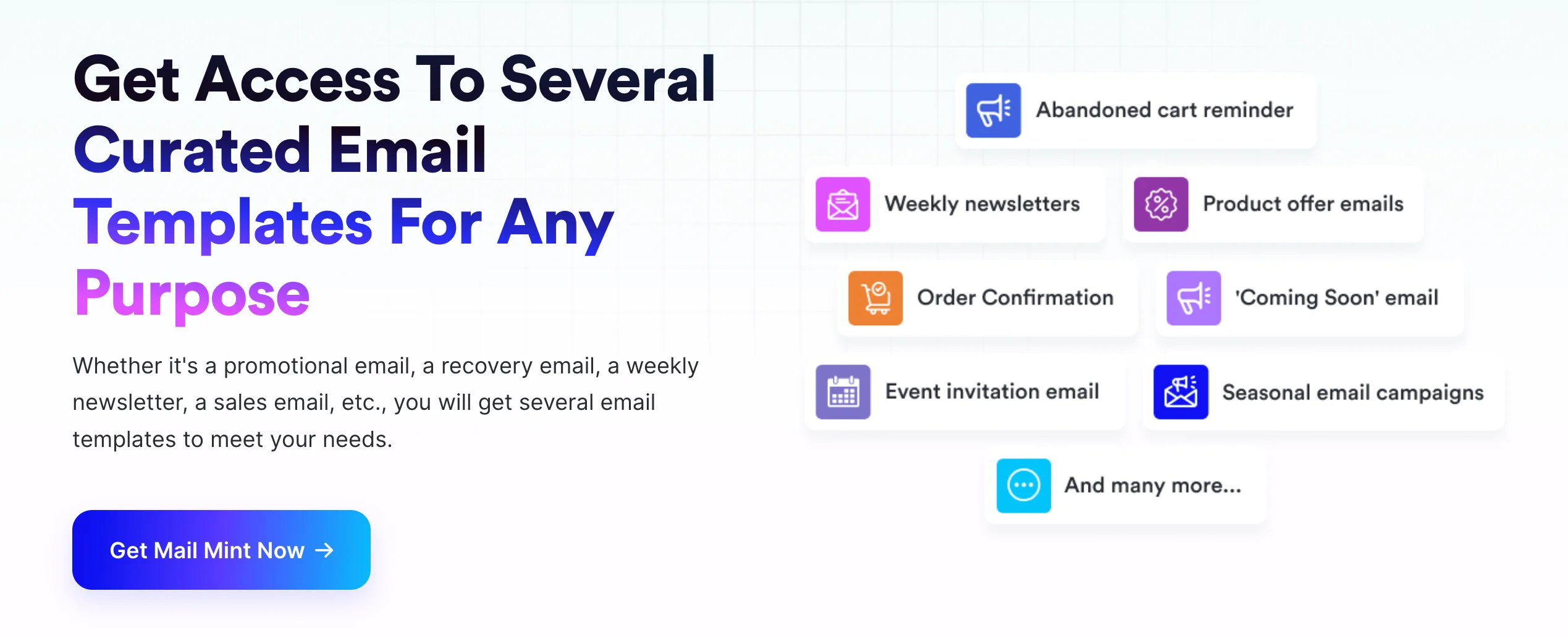 Mail Mint- Email templates