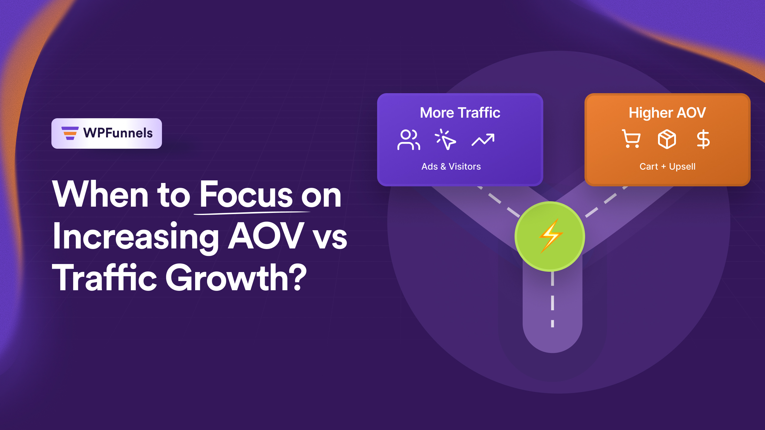 Case Study: When to Focus on Increasing AOV vs Web Traffic Growth?