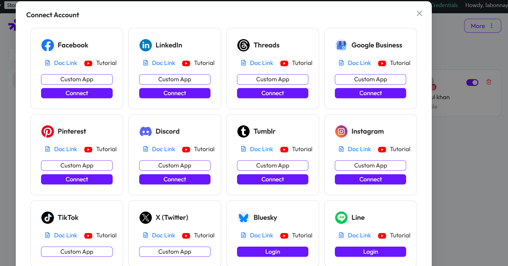  One-Click Connect Method: