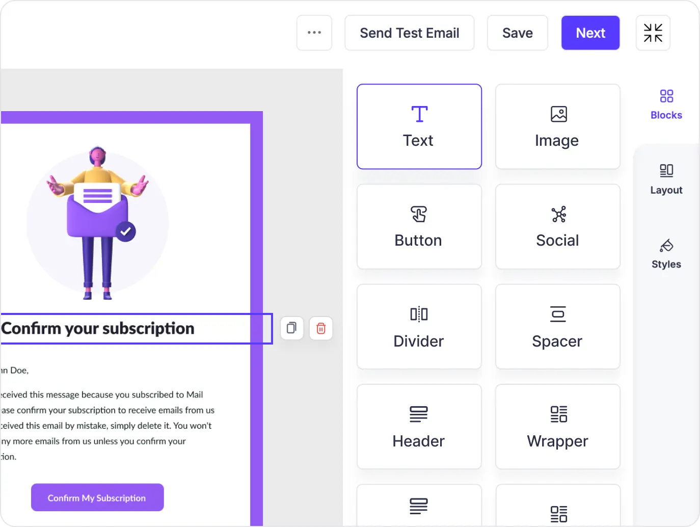 Email Campaign Builder