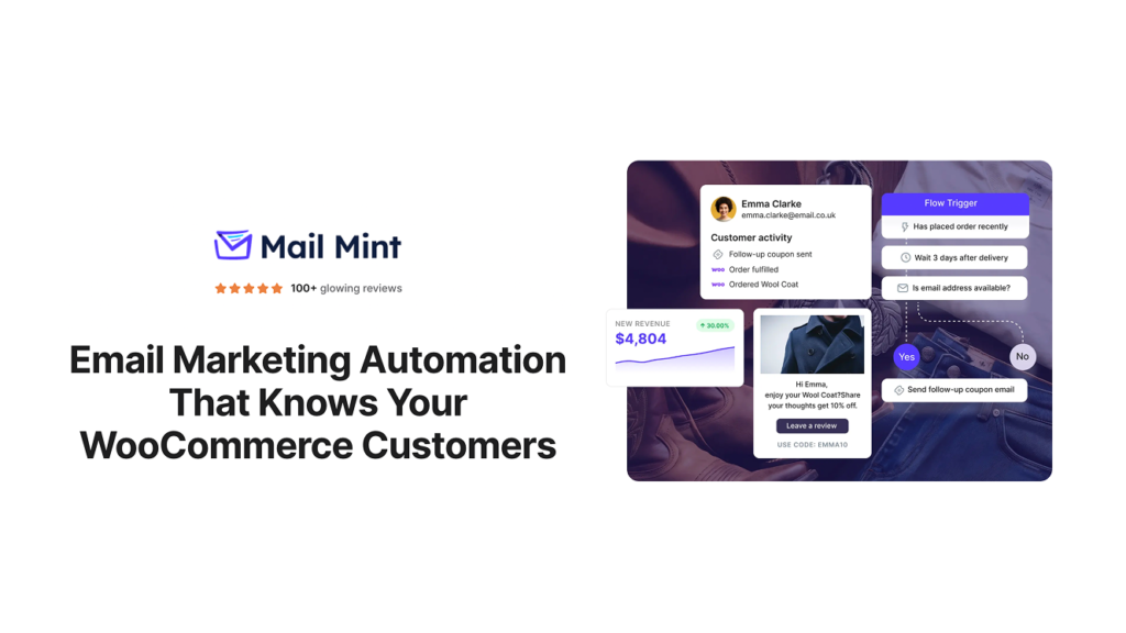 Mail Mint - Email Marketing Automation For WooCommerce