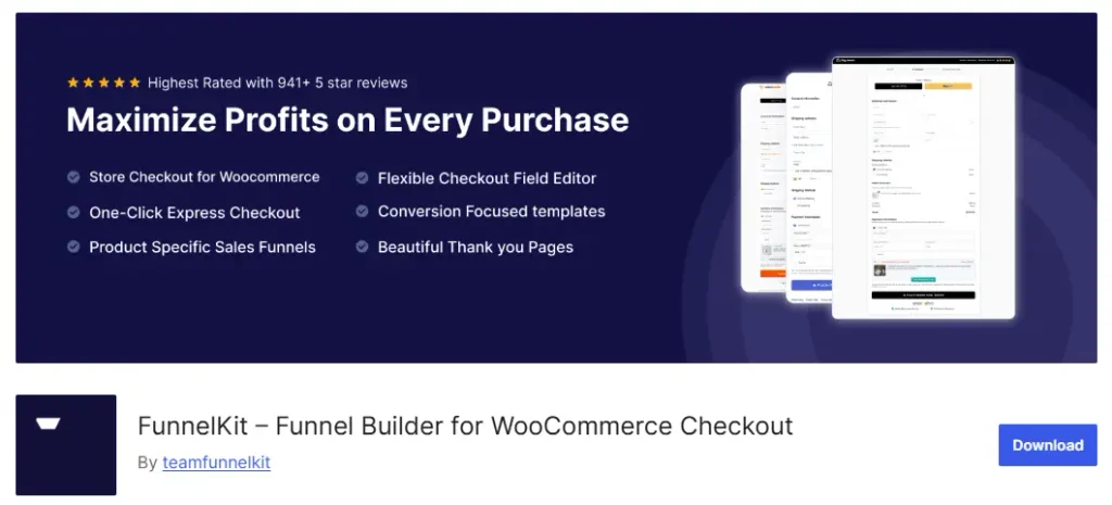 FunnelKit WooCommerce Funnel Builder