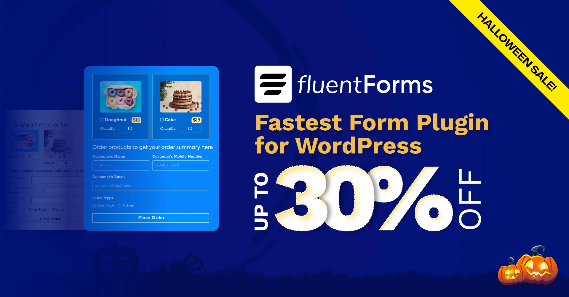 Fluent Forms Halloween Deal Details 2026