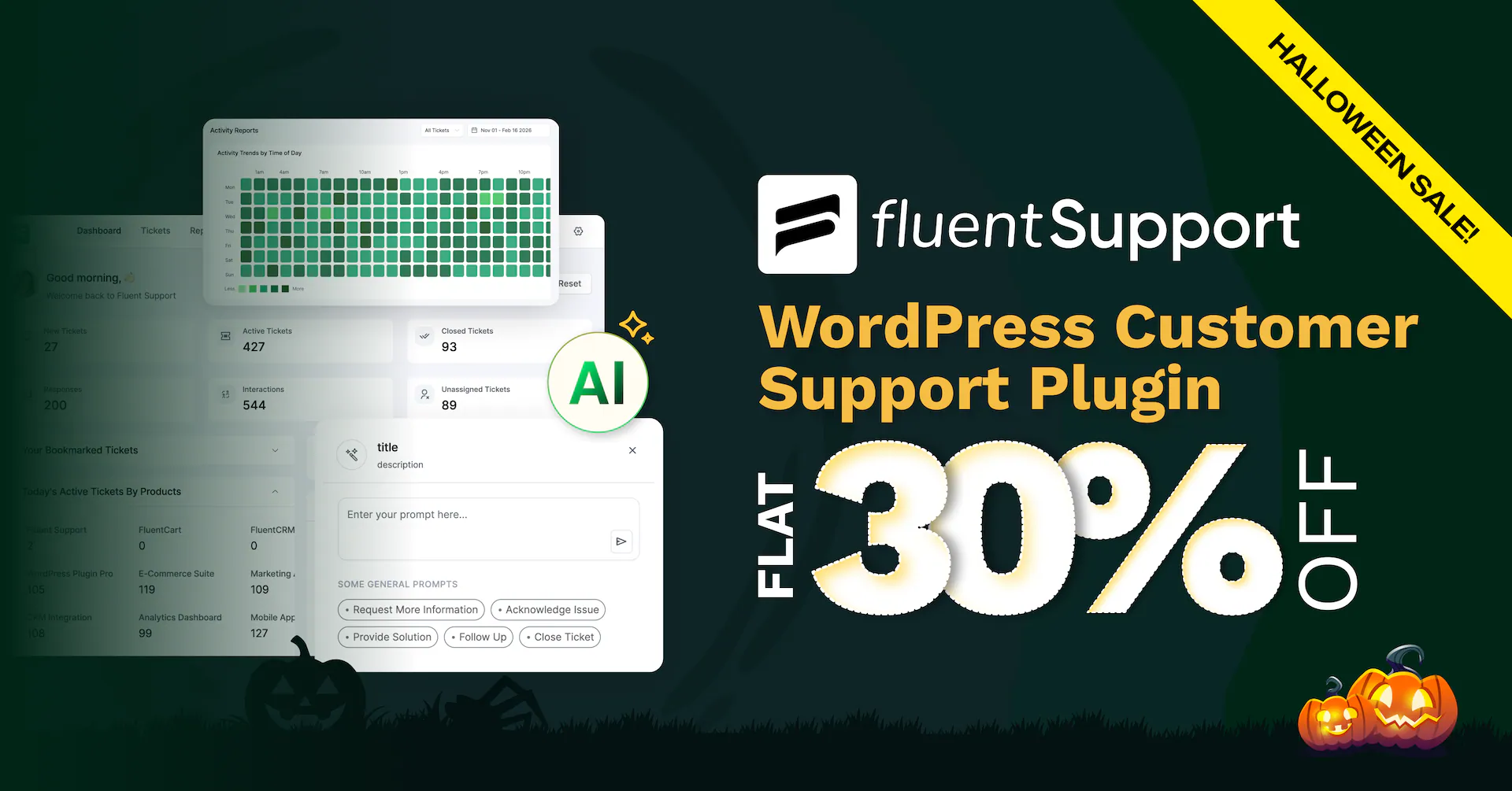 Fluent Support Halloween Deal Details 2026