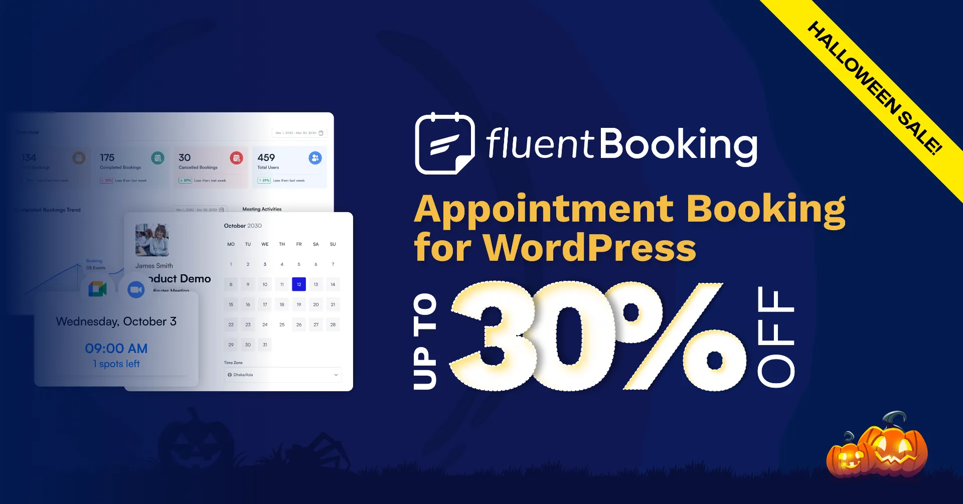 FluentBooking Halloween Deal Details 2026