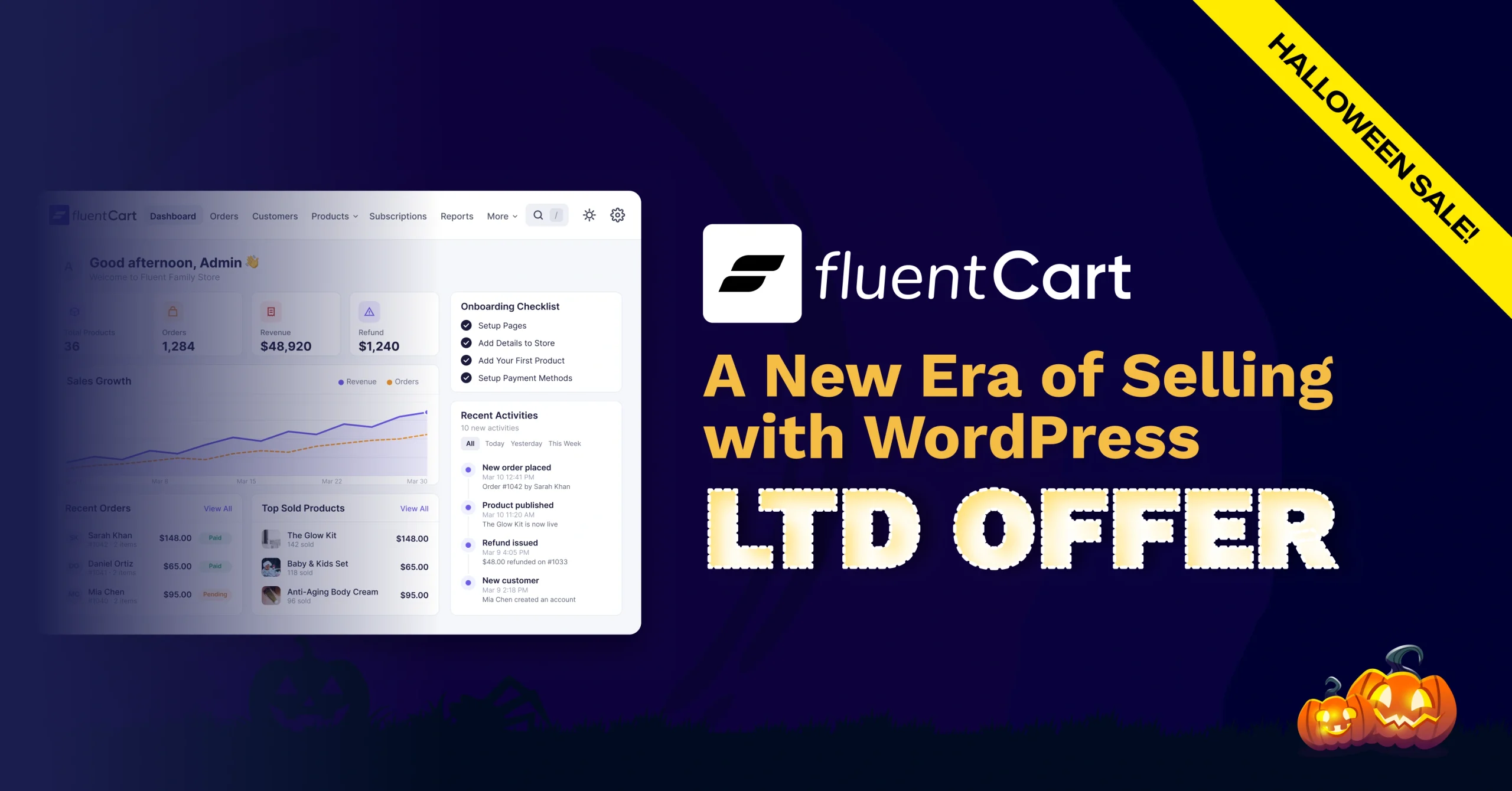 FluentCart Halloween Deal Details 2026