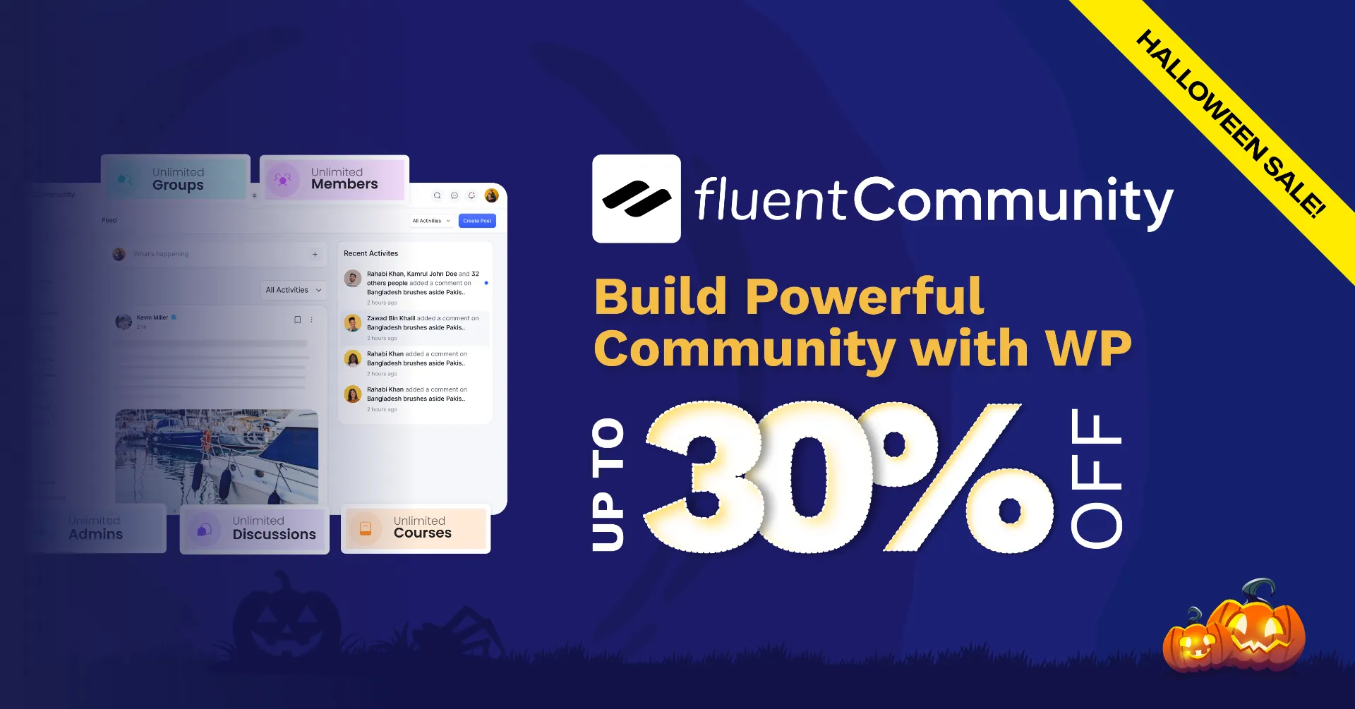 FluentCommunity Halloween Deal Details 2026