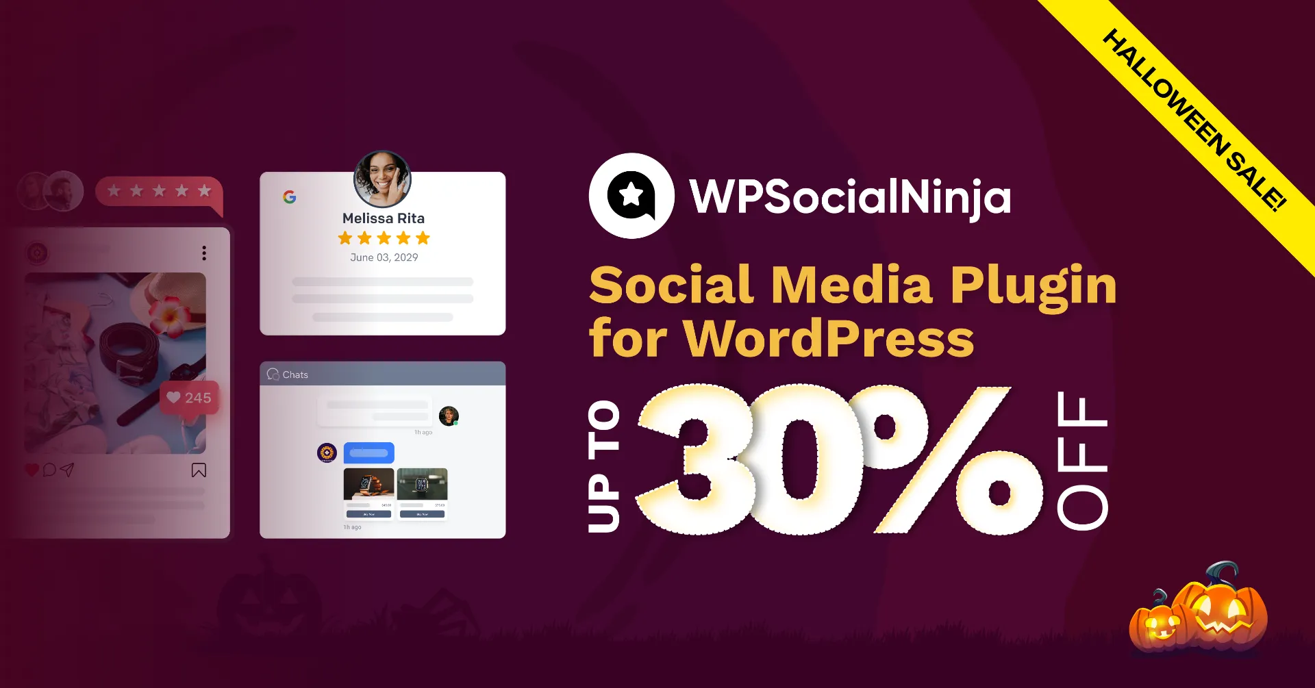 WP Social Ninja Halloween Deal Details 2026