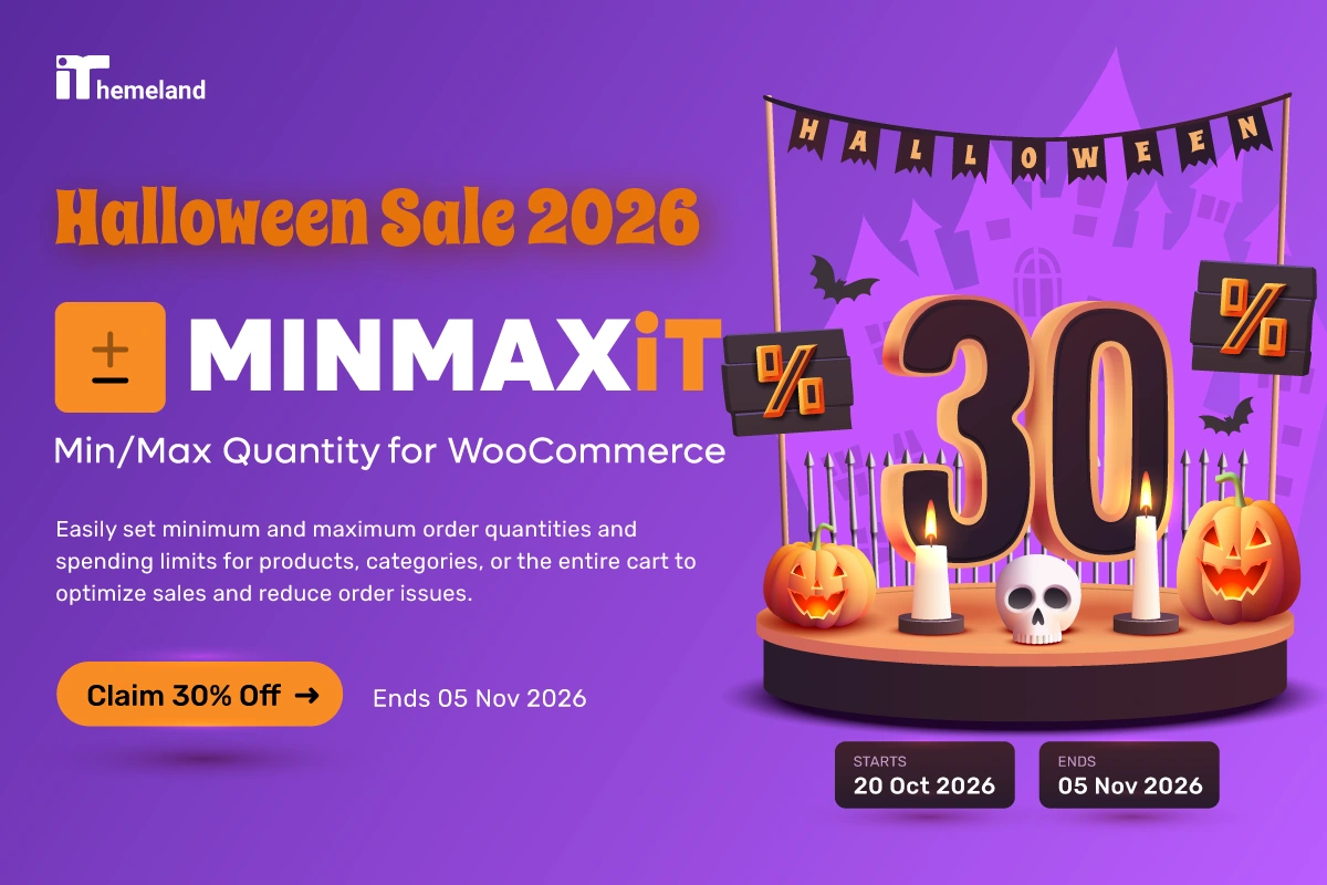 MINMAXiT Halloween Deal Details 2026