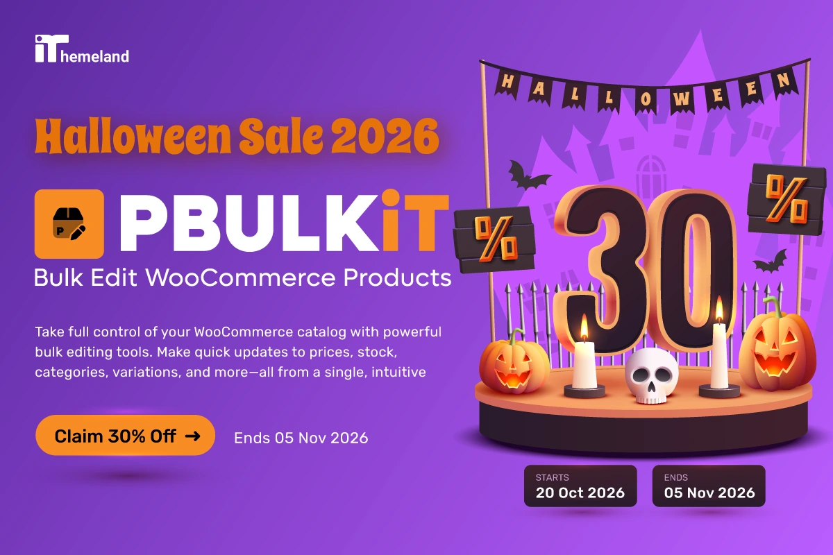 PBULKiT Halloween Deal Details 2026
